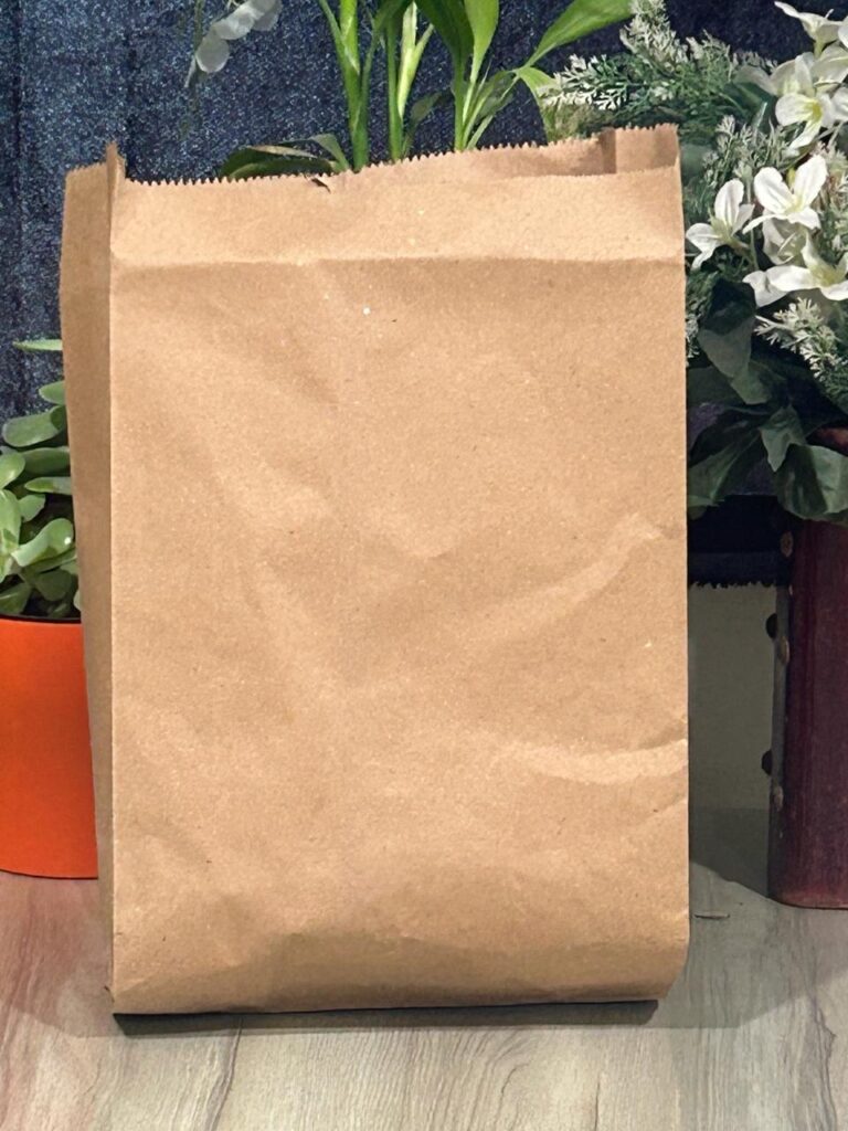 big brown grocery bag