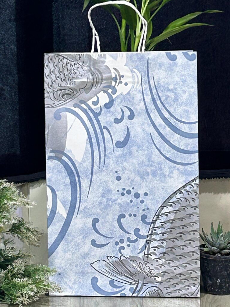printed gift paper bag