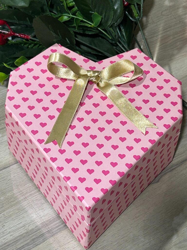 heart shape corporate gift box